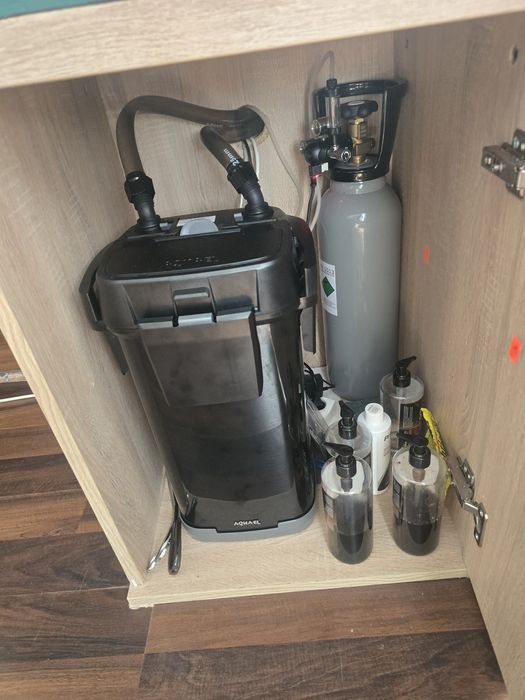 Akwarium 50x50x70wys pełen zestaw