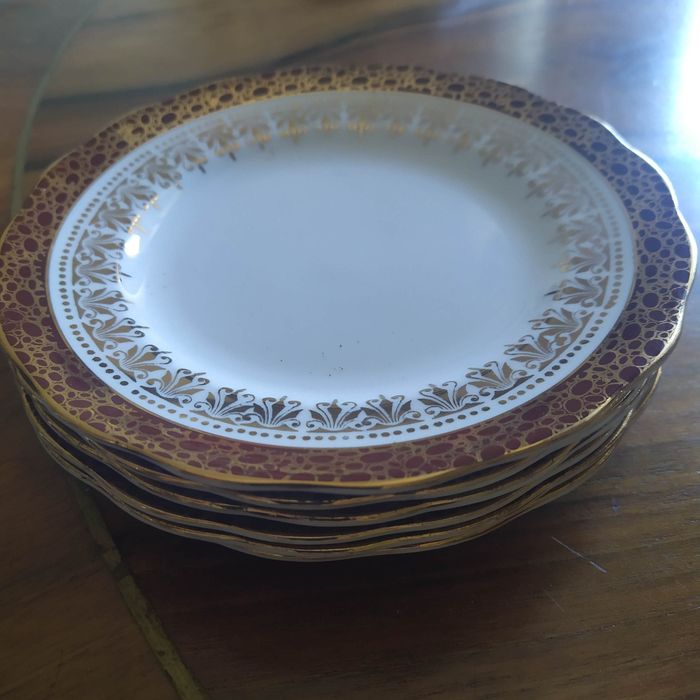 Serviço Numerado Porcelana Inglês de Chá/Café "Royal Standard"