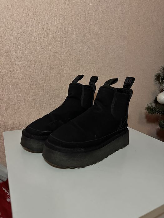 Угги зимові чорні