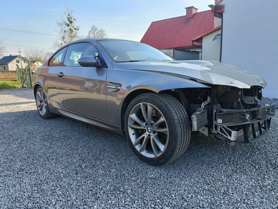 Silnik kompletny w aucie bmw e92 m3 S65B40 4.0 v8 ćwiartka,zawieszenie, wózek, deska