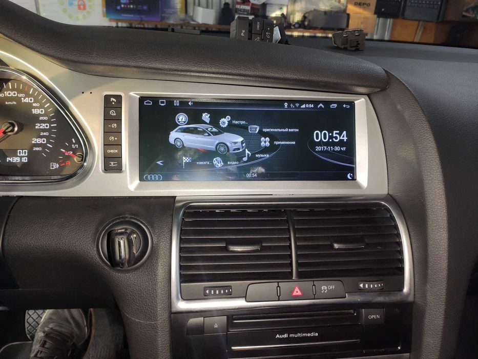 Штатная магнитола для Audi Q7 8+64Gb, 10.25  Androidauto, CarPlay.