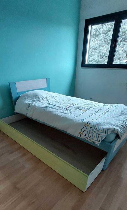 Cama de Madeira 92x190