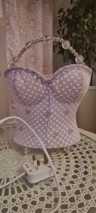 Lampka unikatowa Gorset Vintage