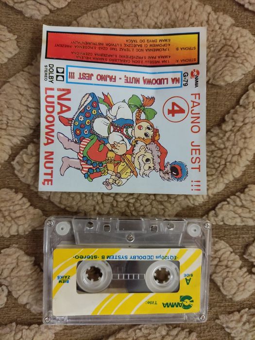 Kapela Net Fajno Jest Na Ludową Nutę 4 Gamma kaseta magnetofonowa