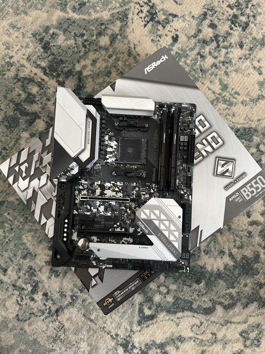 Ryzen 7 3700x + Asrock B550 Steel Legend + 16gb ddr4