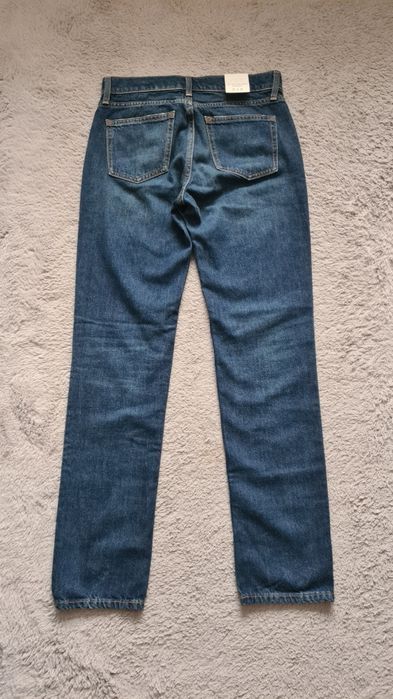 Jeansy Zara straight low waist 36