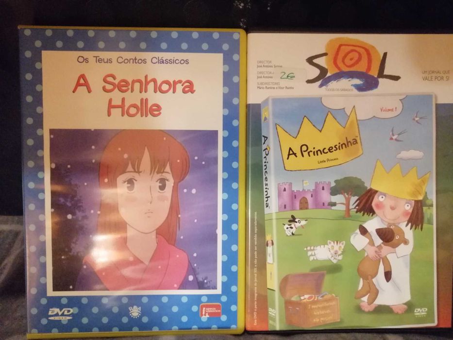 Alice pais maravilhas Dora Exploradora Senhora Holle A princesinha