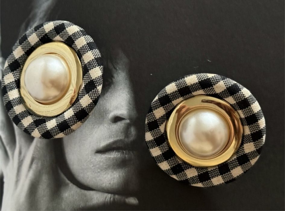 Вінтажні французські сережки