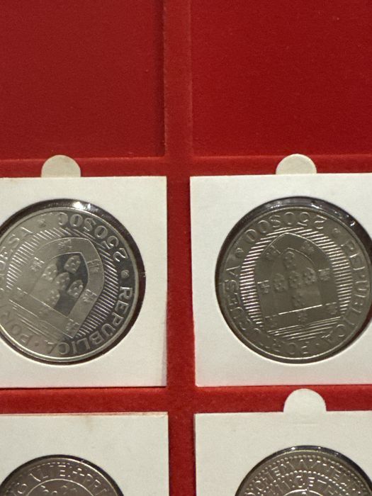 10 moedas republica em excelente estado