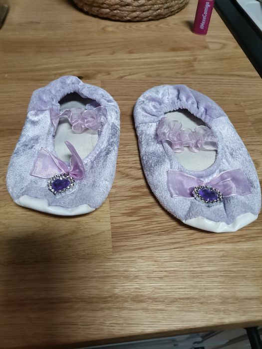 Sapatinho de princesa com varinha de fada