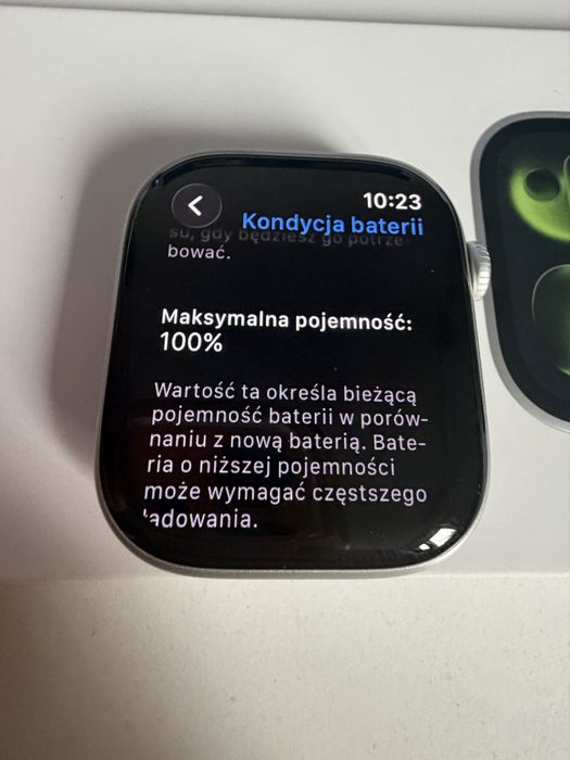 Apple Watch 11 46mm GPS Jak Nowy Bateria 100% Gwarancja 02/2027