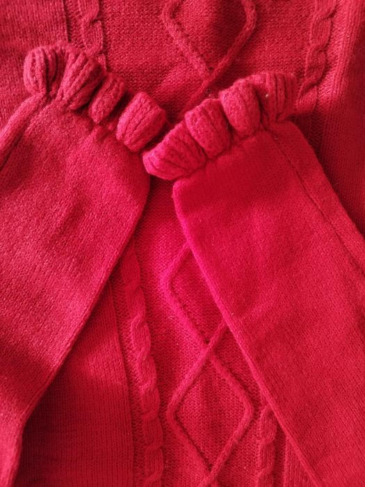 Vestido vermelho menina marca Zippy