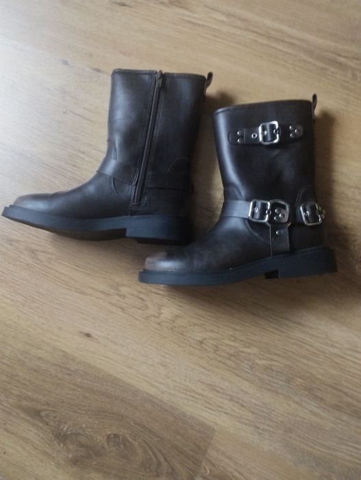 Buty śniegowce Big Star r.35 i botki Zara.35