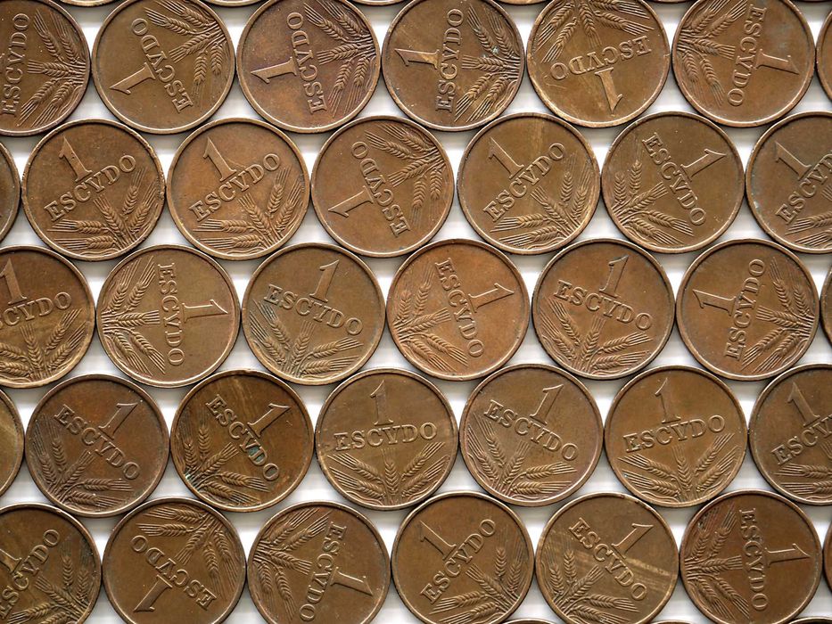 Lote de 89 Moedas 1 Escudo 1975