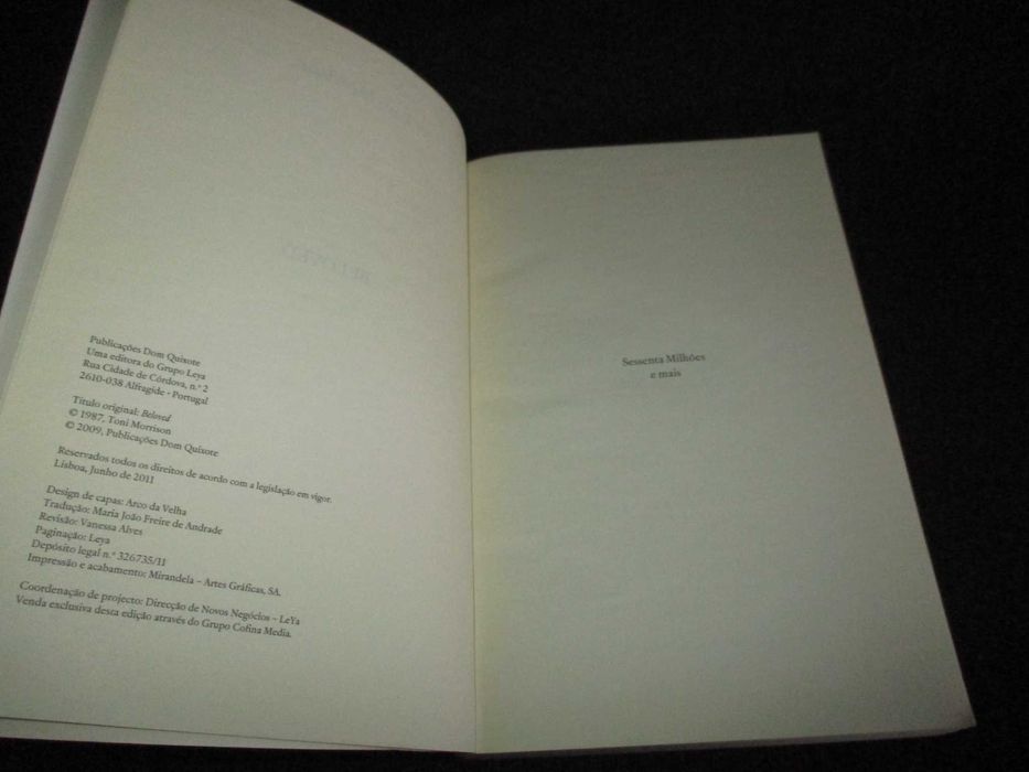 Livro Be Loved Toni Morrison