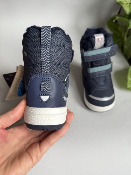 зимові чоботи 24р. 16,2см Viking Play Reflex Warm GTX 2V Blue