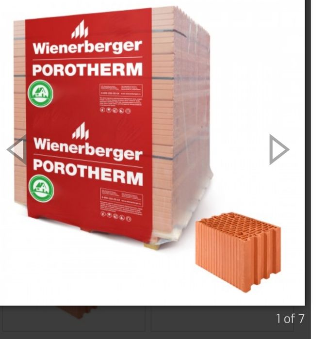 Pustak 25 winenberger porotherma 25 kawalki