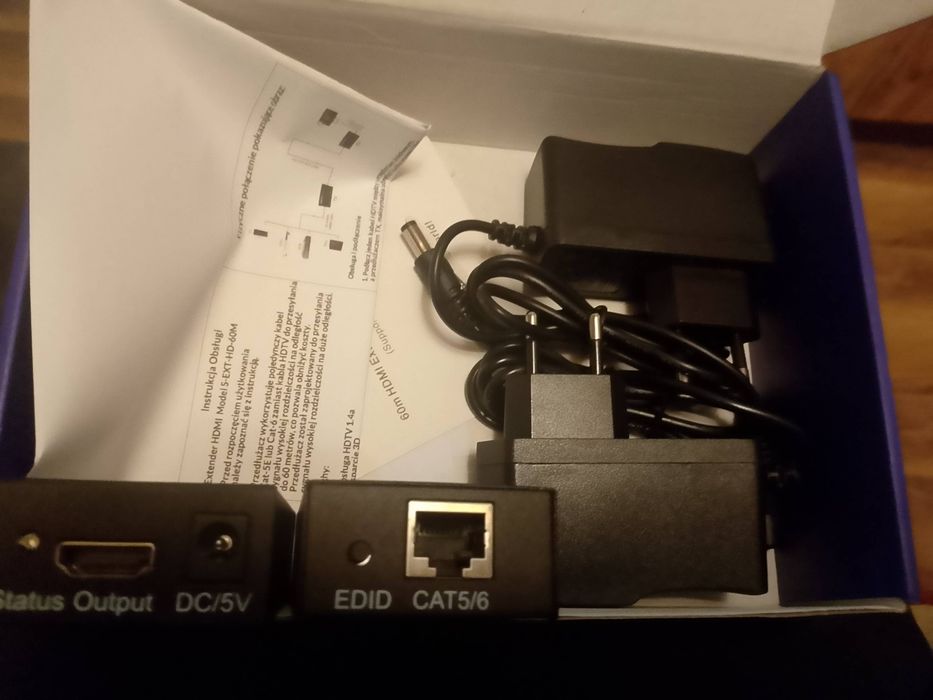 HDMI extender audio i video synchronization nowe