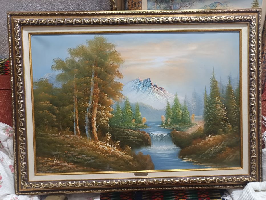 Quadro óleo em tela