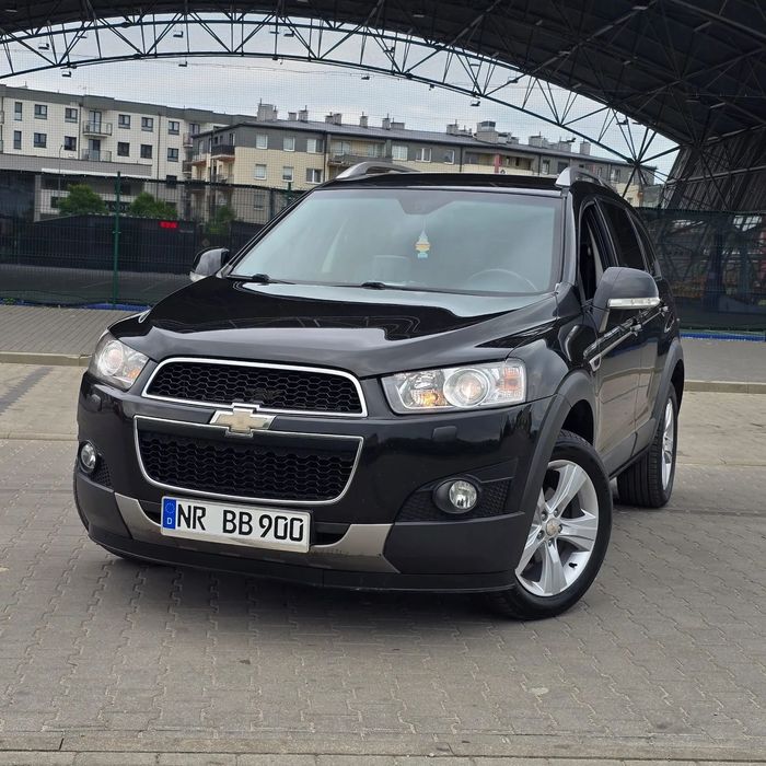 Chevrolet Captiva 2.2 Diesel 163Km Manual Siedem Foteli Nawigacja Skóra Alufelgi MaxFull