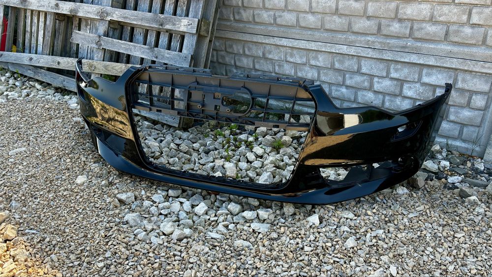 Zderzak przedni SPRYSKI LZ9Y Audi A6 C7 4G 4G0 11- przedlift ORYGINAŁ
