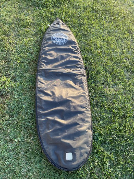 Prancha de surf shaper Leopoldo FCR Radical X+ saco polen+ fato oneil