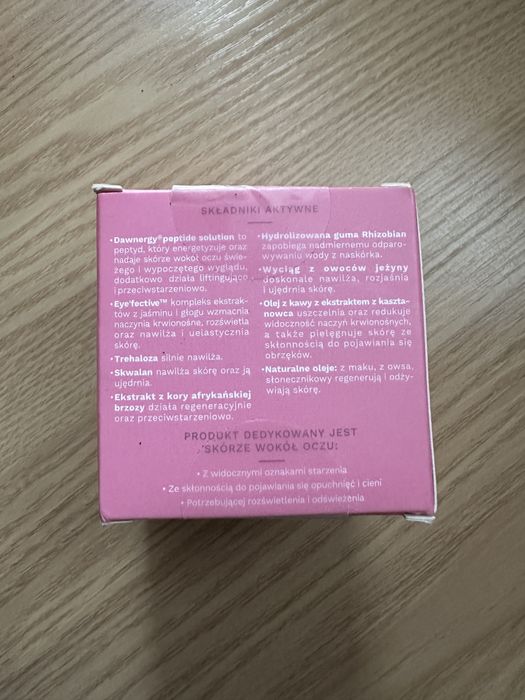 Slavia Peptydowy krem pod oczy – 30 ml