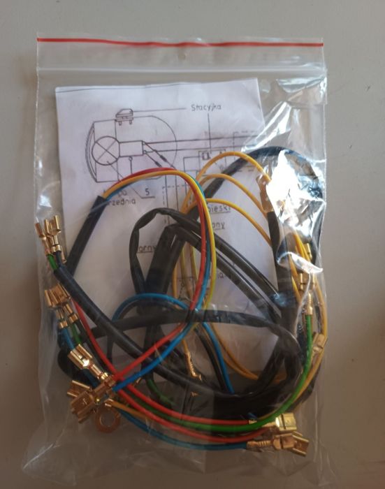 Romet ogar 205 wiązka instalacji elektrycznej