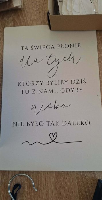 Piekny zestaw do ślubu!