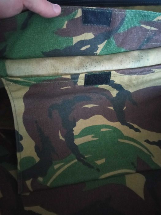 Saco de transporte camuflado KL DPM Woodland Exército Holandês militar