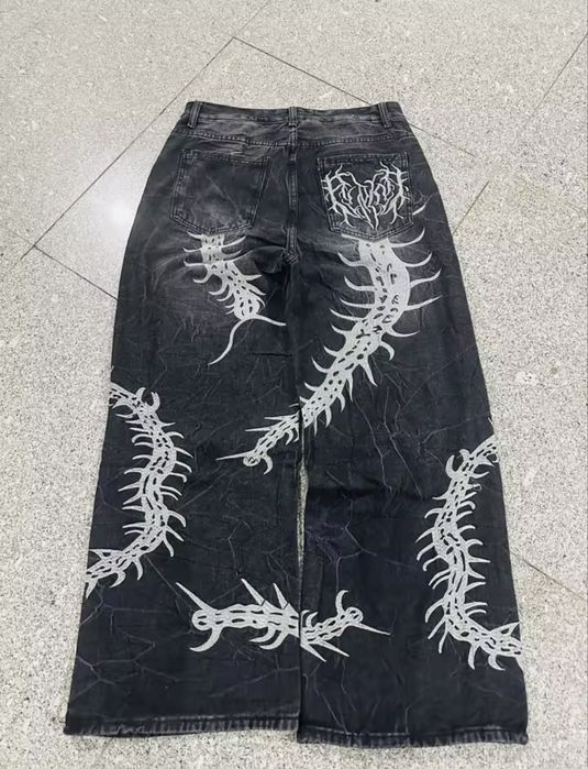 Широкие baggy штаны opium type jeans jaded london  style