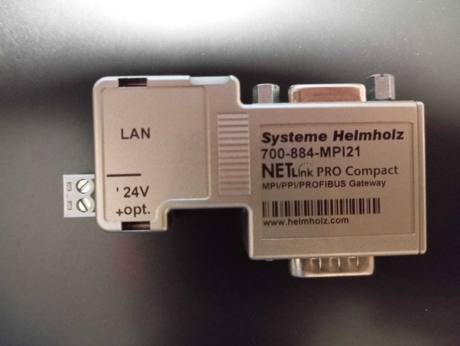 Helmholz Netlink PRO Compact. Konwerter MPI Profibus na ethernet