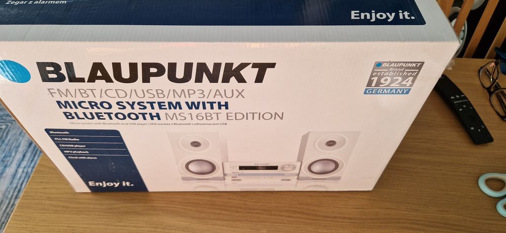Wieża stereo Blaupunkt MS16BT biała