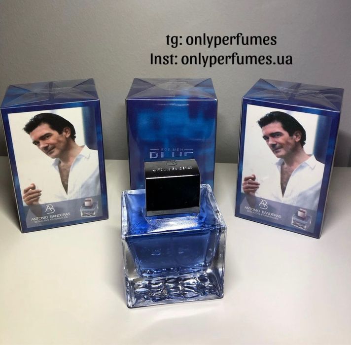 Духи чоловічі Antonio Banderas Blue Seduction. Антонио Бандерас Блю