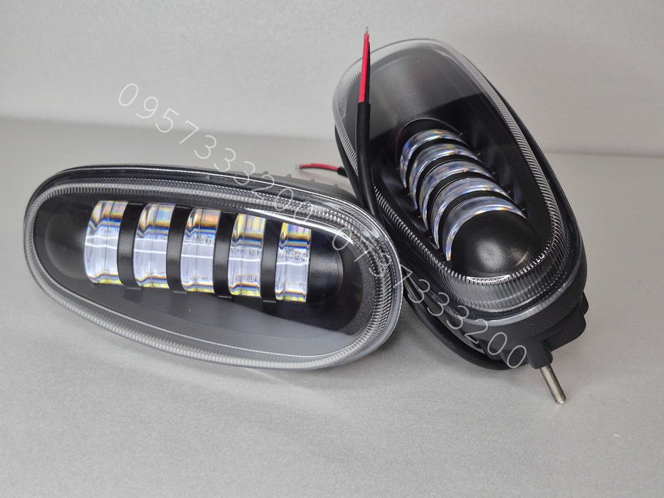 Комплект 900 грн Противотуманные LED фары ПТФ Lanos Sens 50 Вт