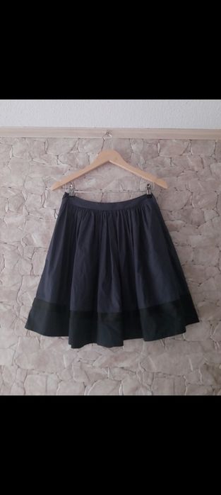 Emporio Armani granatowa  spódnica damska z kieszeniami 42 /XL