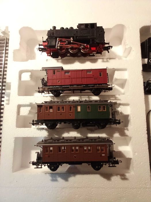 ! СКИДКИ ! Поезд Немецкая Железная Дорога СВЕТ ВАГОН Пико Piko HO ,