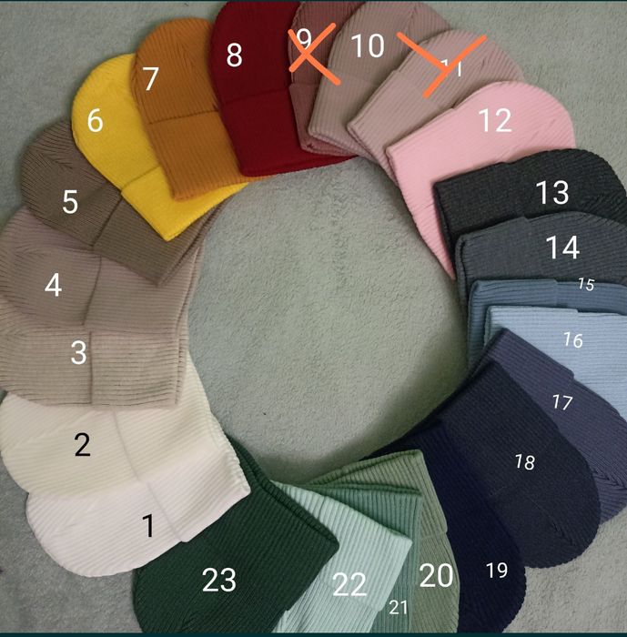 Шапка весна -осінь універсальна