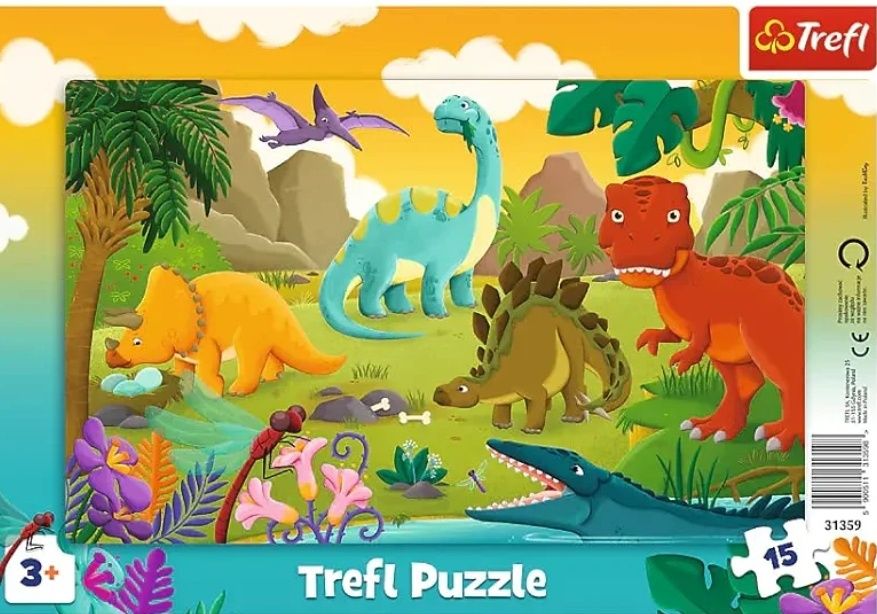 Puzzle 15pcs novo