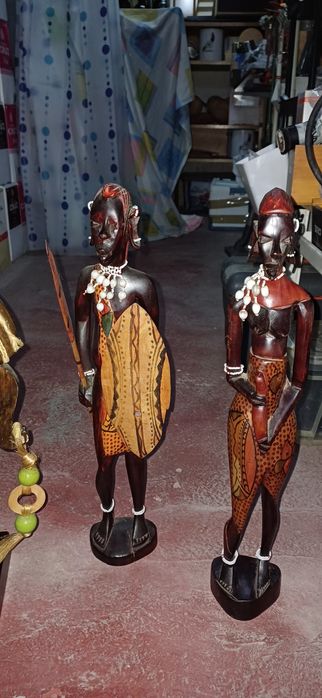 Várias peças de decoração