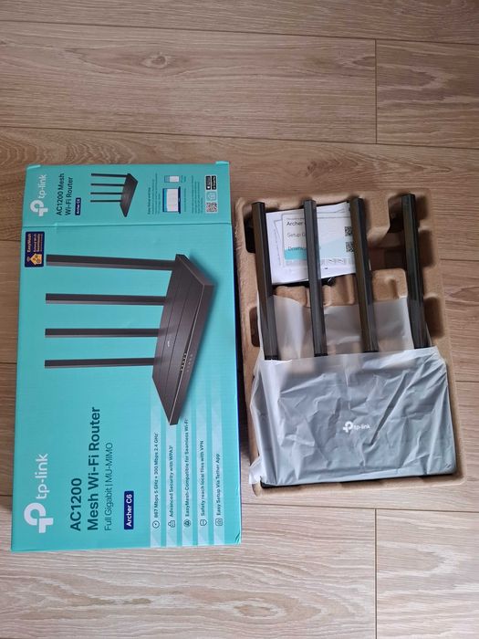 Nowy router tp-link AC1200 Archer C6