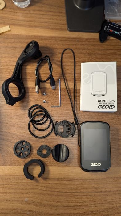 Komputer rowerowy geoid cc700pro GPS+uchwyt