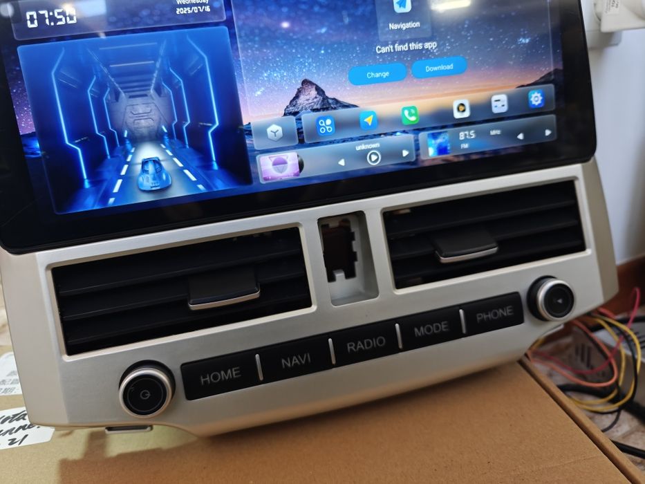 Штатная магнитола Toyota  4Runner Android WiFi QLED GPS 4G r