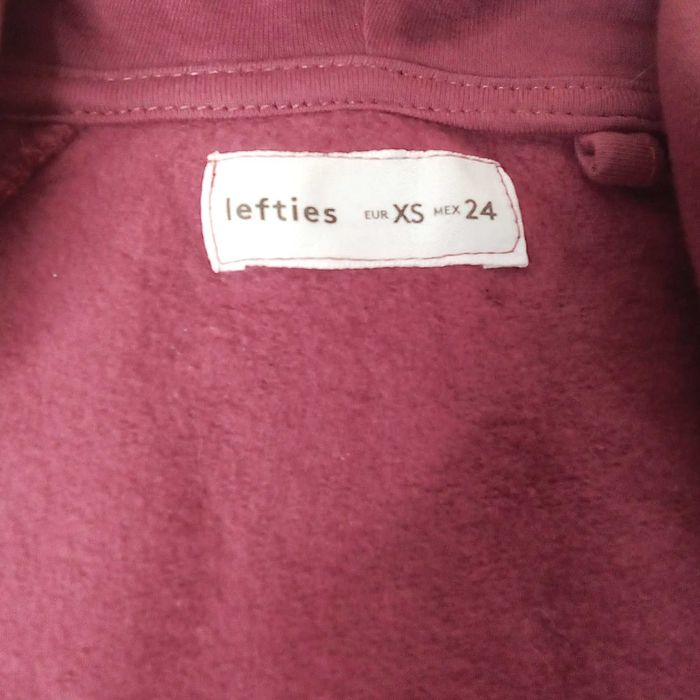 Casaco fato de treino rosa escuro tamanho 13/14 lefties