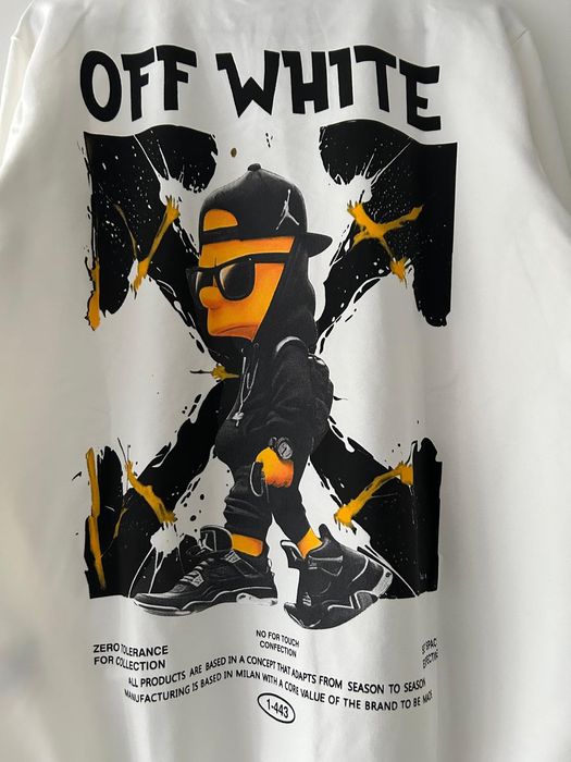 Bluza bawełniana Off-White unisex rozmiar L
