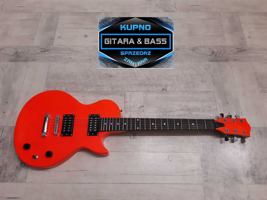 Piękna Gitara  Les Paul - Red Orange Neon -LP- wysyłka Gratis -zamiana
