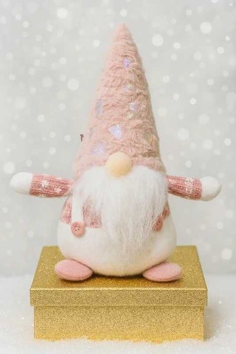 słodki gnom 25cm doskonały na prezent
