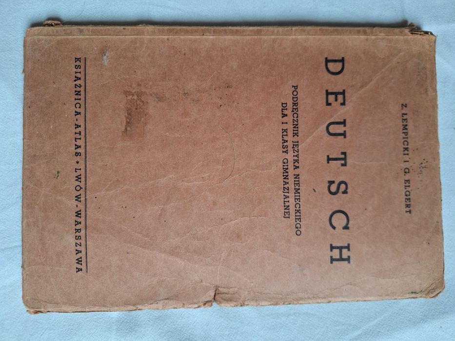 Z.Łempicki G.Elgert, Deutsch Podręcznik języka niemieckiego