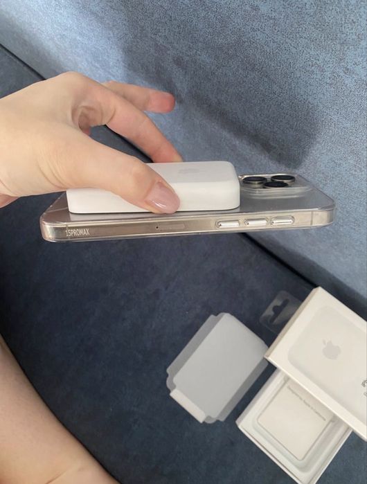 Magsafe power bank Apple original California магнитная зарядное беспро