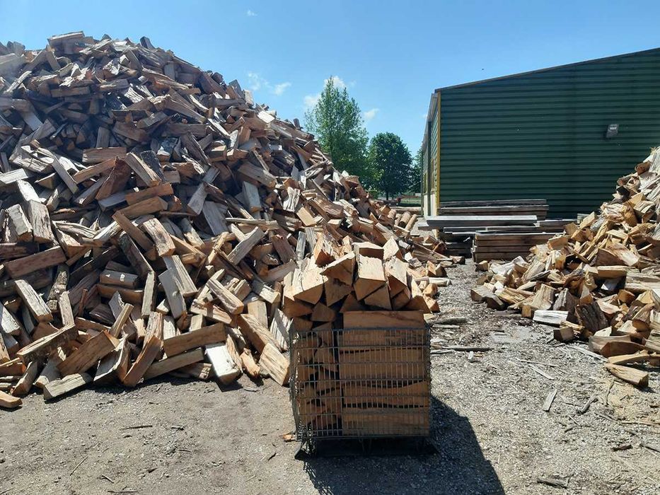 Lenha seca de confiança